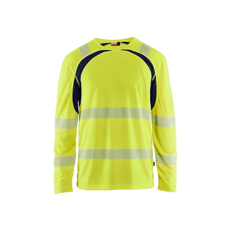 Arbeitsshirt Blaklader hohe Sichtbarkeit UV-Schutz Kurzarm 359910133389L