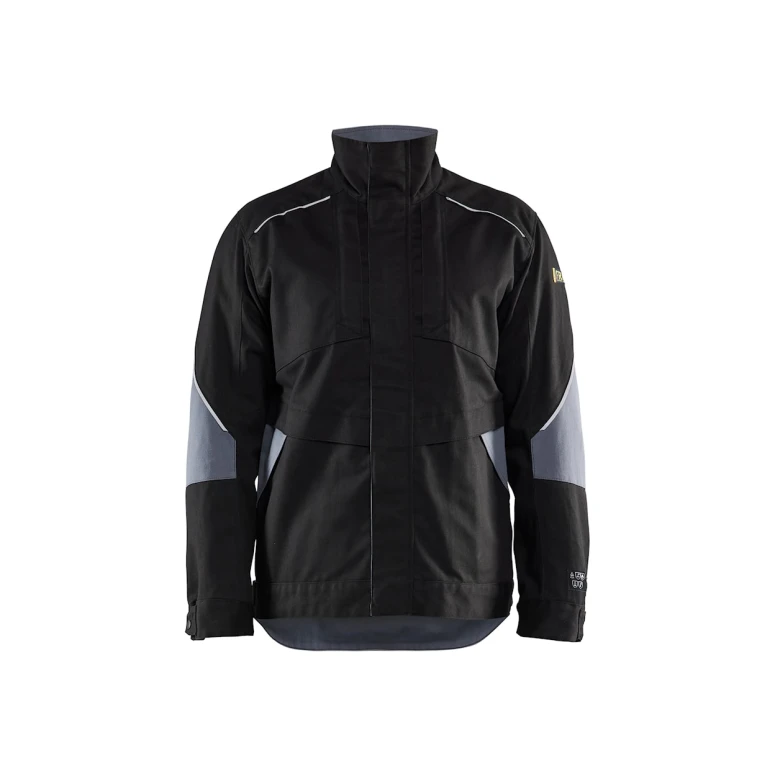 Antistatische, flammhemmende Arbeitsjacke mit hoher Sichtbarkeit und vielen Taschen Blaklader 4061151699944L