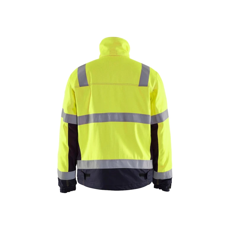 Arbeitsjacke Flammhemmend Hohe Sichtbarkeit Mehrtaschen Antistatisch Winterjacke Multinorm Inhärent Blaklader 4069151433894L
