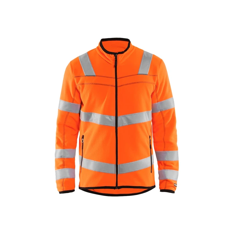 Arbeitsjacke Blaklader hohe Sichtbarkeit Reißverschluss ganz Mikrofleece 494110103300L