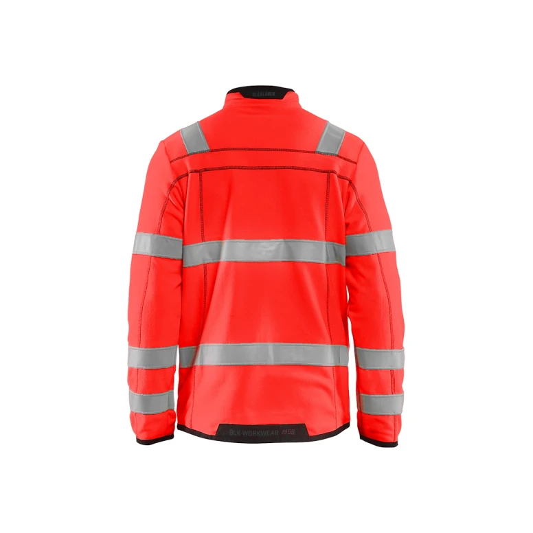 Arbeitsjacke Blaklader hohe Sichtbarkeit Reißverschluss ganz Mikrofleece 494110103300L