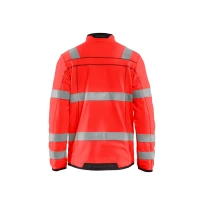 Arbeitsjacke Blaklader hohe Sichtbarkeit Reißverschluss ganz Mikrofleece 494110103300L