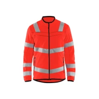 Arbeitsjacke Blaklader hohe Sichtbarkeit Reißverschluss ganz Mikrofleece 494110103300L