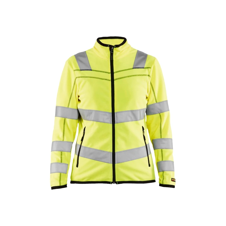 Arbeitsjacke hohe Sichtbarkeit Blaklader durchgehender Reißverschluss Mikrofleece für Damen 496610103300M