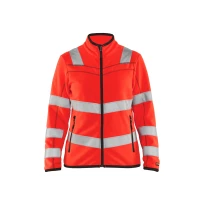 Arbeitsjacke hohe Sichtbarkeit Blaklader durchgehender Reißverschluss Mikrofleece für Damen 496610103300M