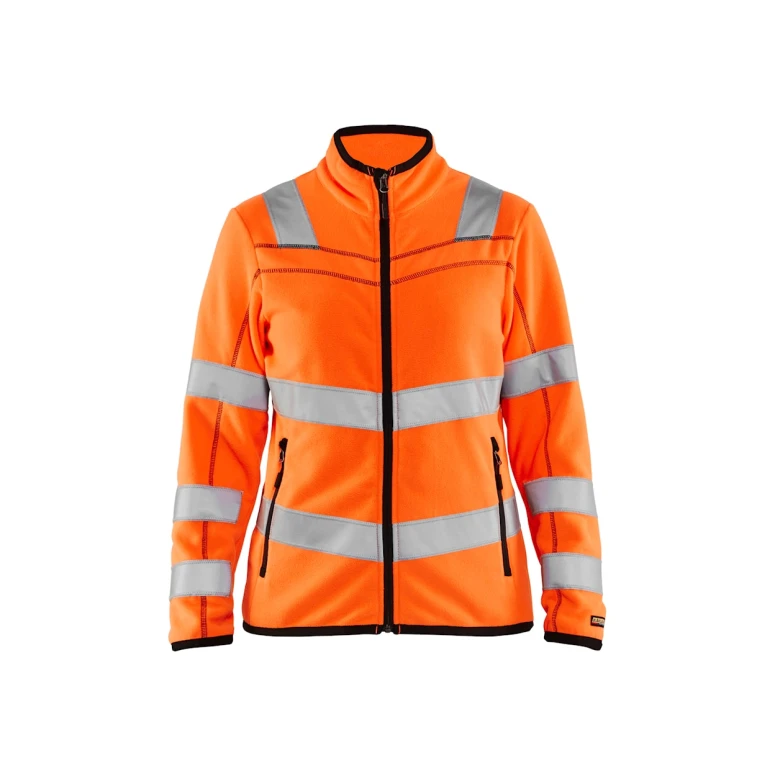 Arbeitsjacke hohe Sichtbarkeit Blaklader durchgehender Reißverschluss Mikrofleece für Damen 496610103300M