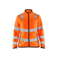 Arbeitsjacke hohe Sichtbarkeit Blaklader durchgehender Reißverschluss Mikrofleece für Damen 496610103300M