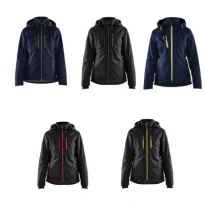 Arbeitsjacke wasserdicht mit vielen Taschen Blaklader Kapuze Damen 497219778633M