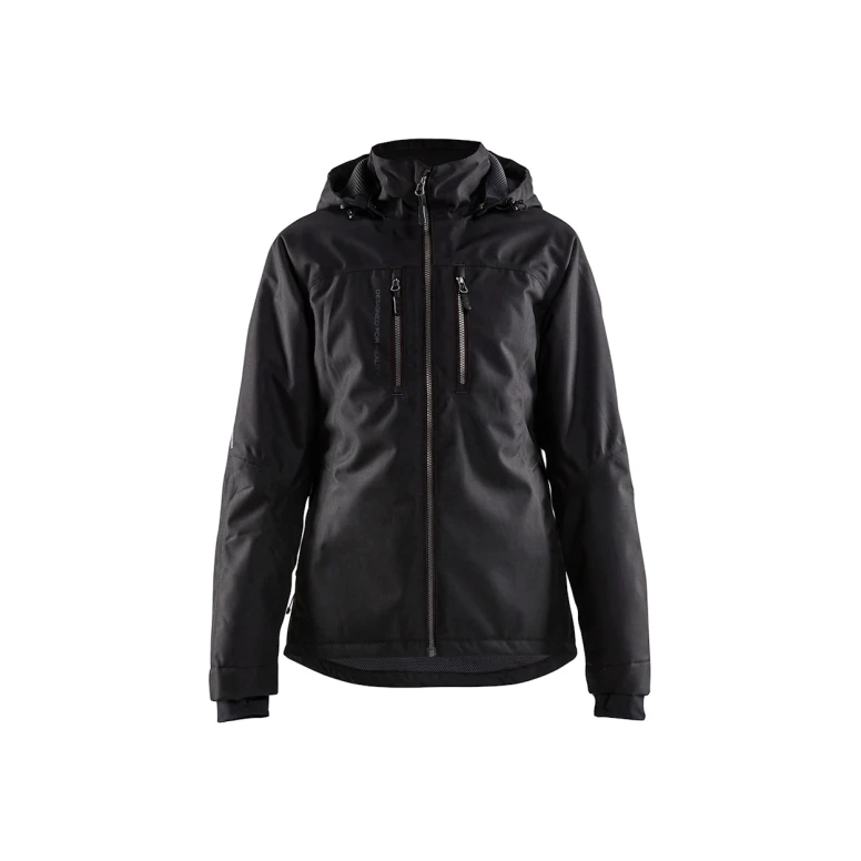 Arbeitsjacke wasserdicht mit vielen Taschen Blaklader Kapuze Damen 497219778633M