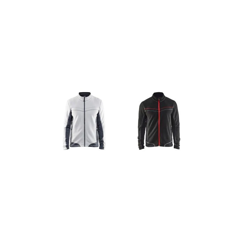 Arbeitsfleece Blaklader durchgehender Reißverschluss Mikrofleece Stretch 499710101094L