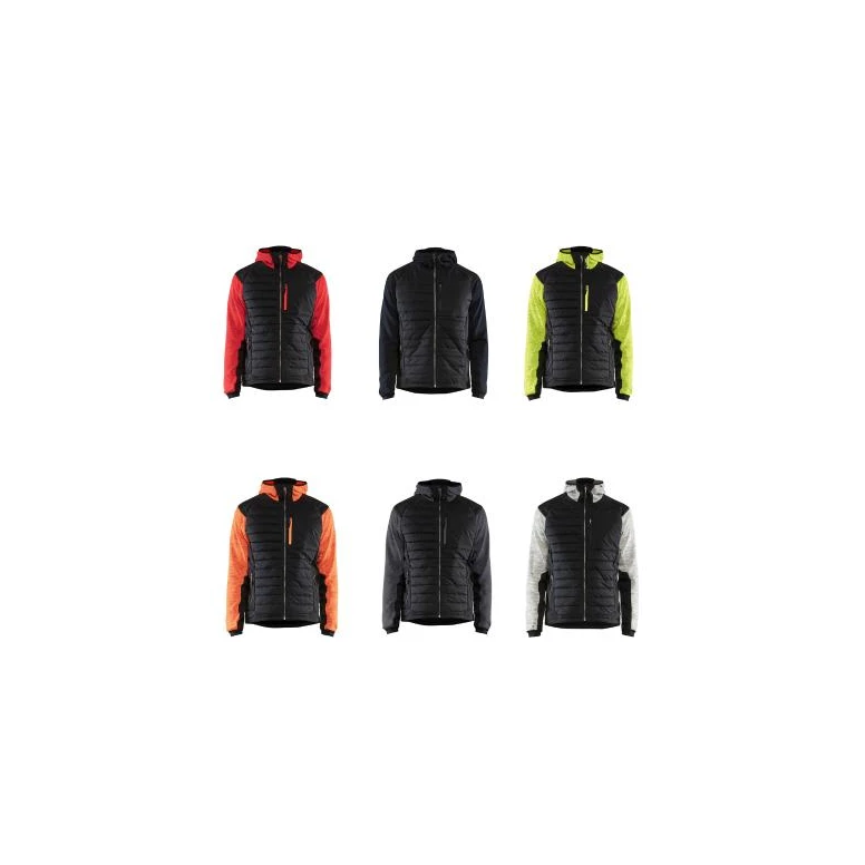 Arbeitsjacke Hybrid Blaklader mit Kapuze viele Taschen 593021173399L