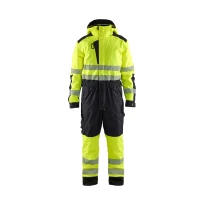 Arbeitsanzug mit vielen Taschen hohe Sichtbarkeit Blaklader wasserdicht mit Kapuze 672519773389L