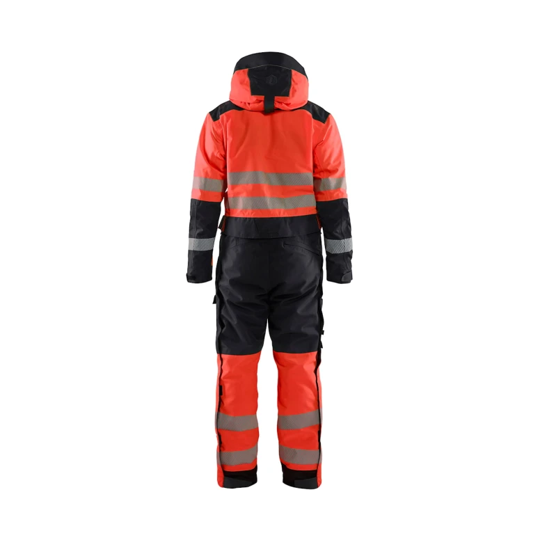 Arbeitsanzug mit vielen Taschen hohe Sichtbarkeit Blaklader wasserdicht mit Kapuze 672519773389L