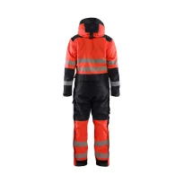 Arbeitsanzug mit vielen Taschen hohe Sichtbarkeit Blaklader wasserdicht mit Kapuze 672519773389L