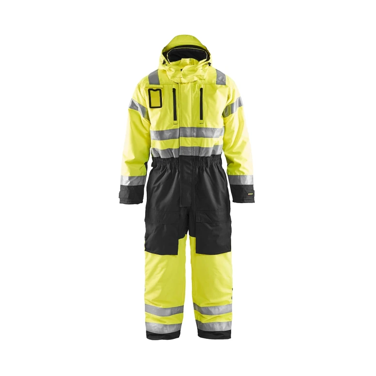 Arbeitsanzug mit vielen Taschen hohe Sichtbarkeit Blaklader wasserdicht mit Kapuze 676319773389C50