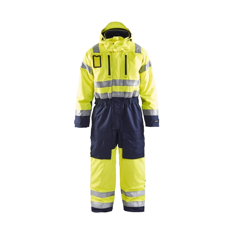 Arbeitsanzug mit vielen Taschen hohe Sichtbarkeit Blaklader wasserdicht mit Kapuze 676319773389C50