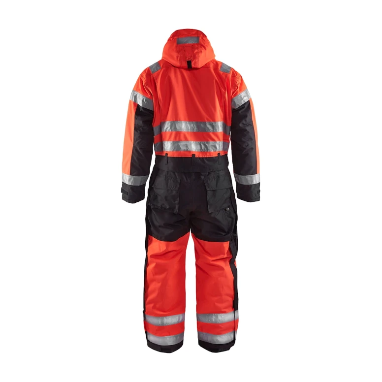 Arbeitsanzug mit vielen Taschen hohe Sichtbarkeit Blaklader wasserdicht mit Kapuze 676319773389C50