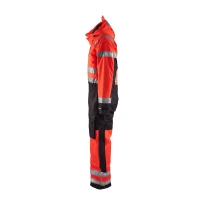 Arbeitsanzug mit vielen Taschen hohe Sichtbarkeit Blaklader wasserdicht mit Kapuze 676319773389C50