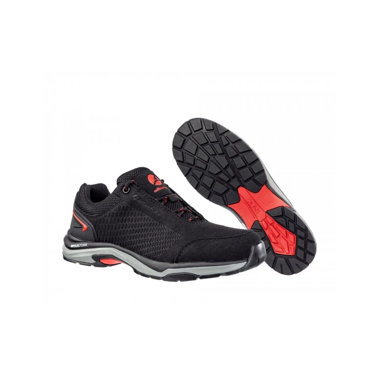 Sicherheitsarbeitsschuhe Albatros Viale black low O1 HRO SRC 654430