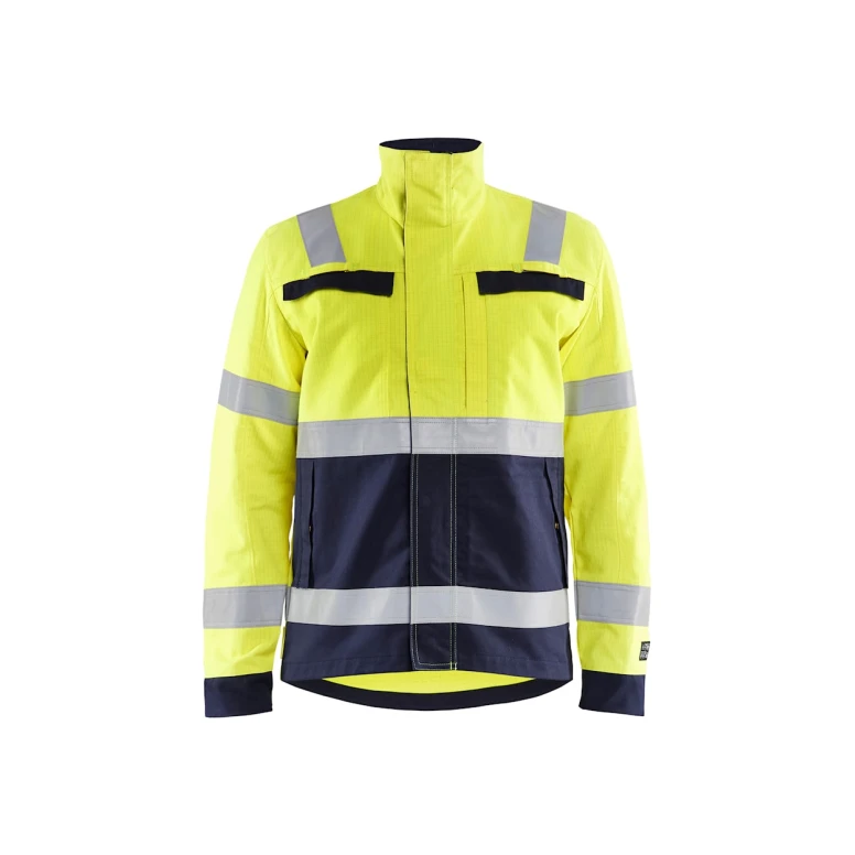 Arbeitsjacke, flammhemmend, antistatisch, Mehrtaschen, hohe Sichtbarkeit, Blaklader 4087151433894L