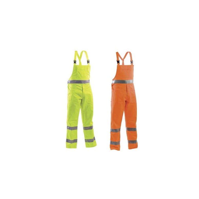 Latzhose mit hoher Sichtbarkeit und mehreren Taschen P&P Loyal AVC04 204