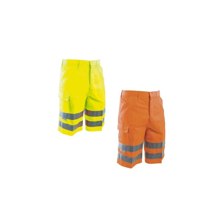 Arbeitsshorts mit hoher Sichtbarkeit und mehreren Taschen P&P Loyal AVC12 204