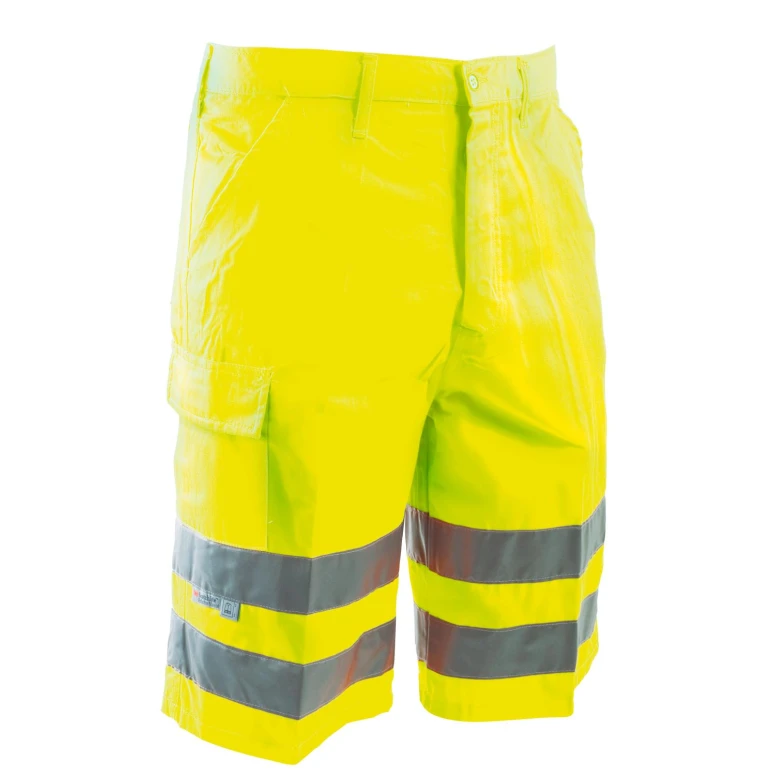 Arbeitsshorts mit hoher Sichtbarkeit und mehreren Taschen P&P Loyal AVC12 204