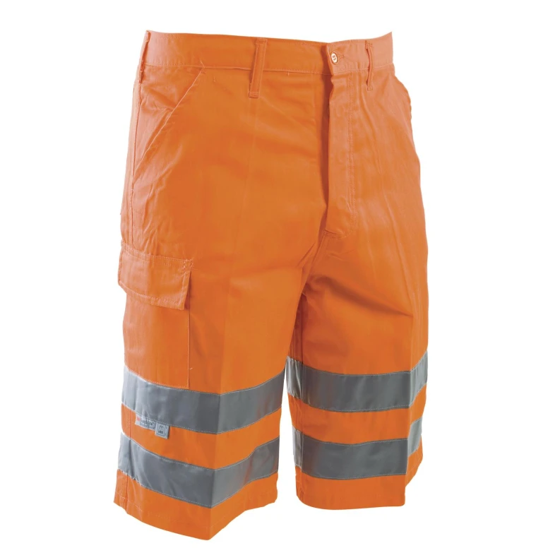 Arbeitsshorts mit hoher Sichtbarkeit und mehreren Taschen P&P Loyal AVC12 204