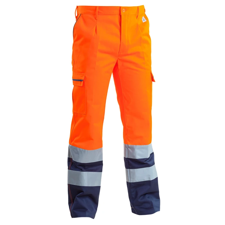 P&P Loyal Multitaschen-Arbeitshose 100% Baumwolle mit hoher Sichtbarkeit AVB02 204