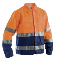Arbeitsjacke mit hoher Sichtbarkeit Multi-Pocket P&P Loyal AVB05 204