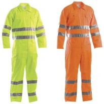 Arbeitsoverall mit hoher Sichtbarkeit und mehreren Taschen P&P Loyal AVC06 204