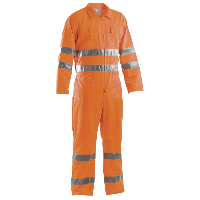 Arbeitsoverall mit hoher Sichtbarkeit und mehreren Taschen P&P Loyal AVC06 204