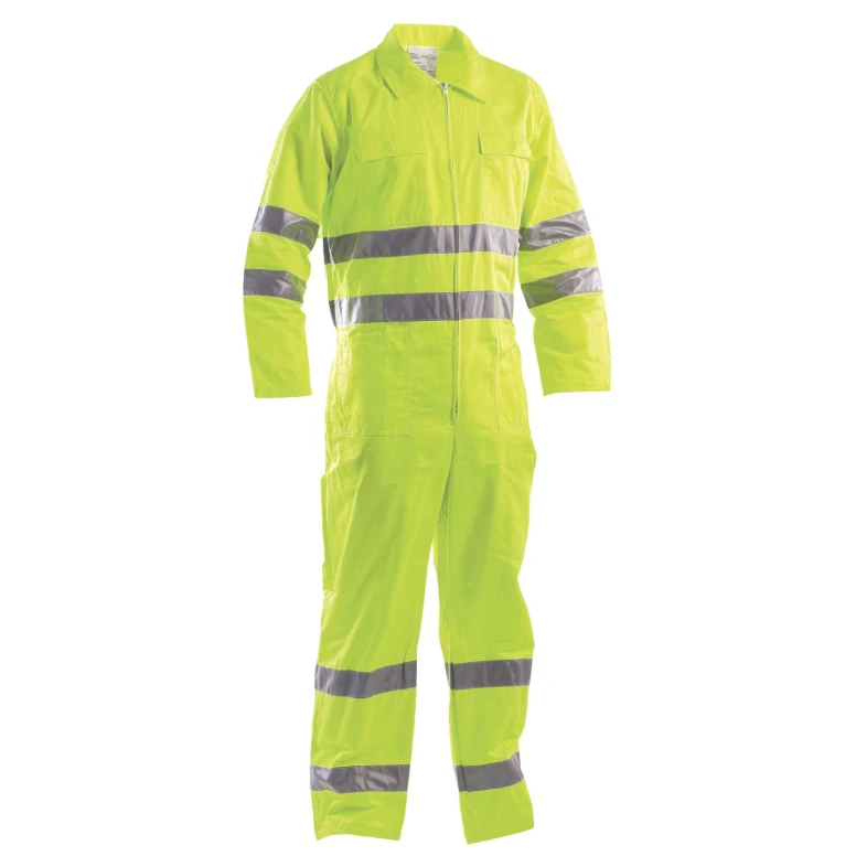 Arbeitsoverall mit hoher Sichtbarkeit und mehreren Taschen P&P Loyal AVC06 204