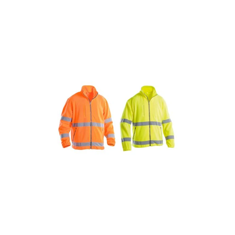 Arbeitssweatshirt aus Fleece mit hoher Sichtbarkeit und Reißverschluss P&P Loyal AVC16 307