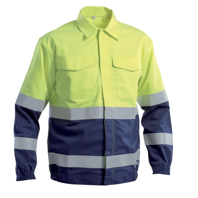 Arbeitsjacke mit hoher Sichtbarkeit und flammhemmender Eigenschaft P&P Loyal AVI05 537
