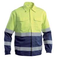 Arbeitsjacke mit hoher Sichtbarkeit und flammhemmender Eigenschaft P&P Loyal AVI05 537