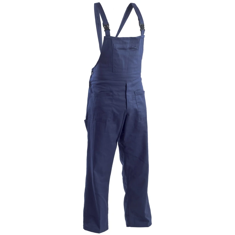 Latzhose mit mehreren Taschen 100% Baumwolle massaua P&P Loyal STX04 101