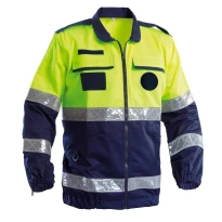 Arbeitsjacke mit hoher Sichtbarkeit und vielen Taschen für den Zivilschutz P&P Loyal AVR98 209