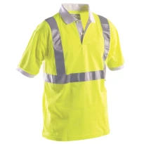 Arbeitspolo mit hoher Sichtbarkeit Kurzarm 100%Baumwolle P&P Loyal AVX11 110