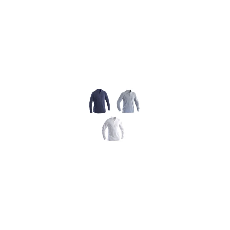 Arbeits-Poloshirt Langarm 100% gekämmte Baumwolle P&P Loyal STP35 102