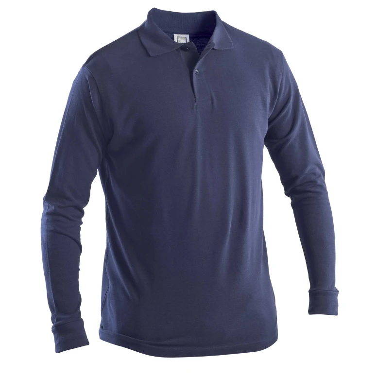 Arbeits-Poloshirt Langarm 100% gekämmte Baumwolle P&P Loyal STP35 102