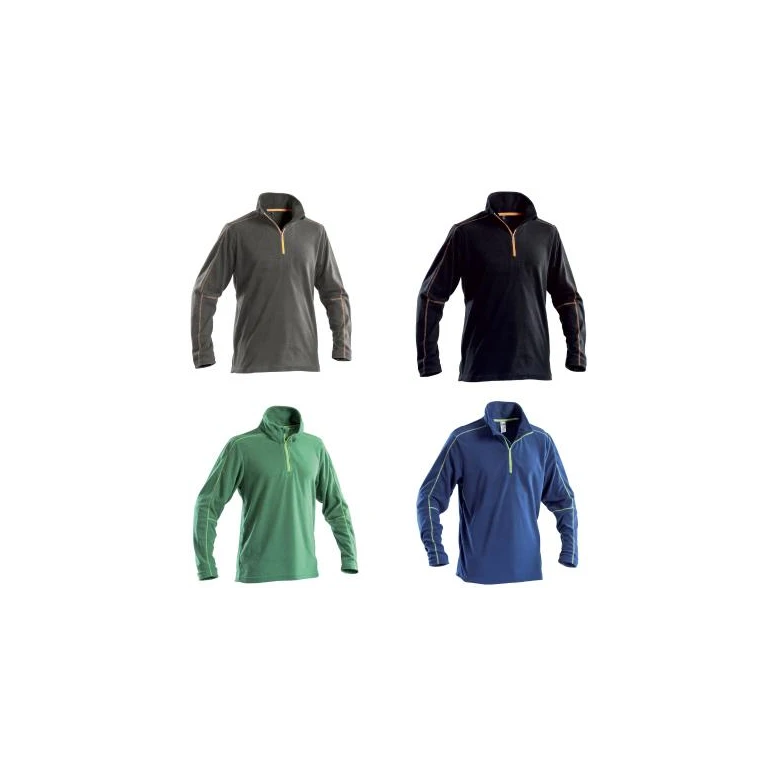 Arbeitspullover aus Mikrofleece mit Halb-Reißverschluss P&P Loyal GGX27 300
