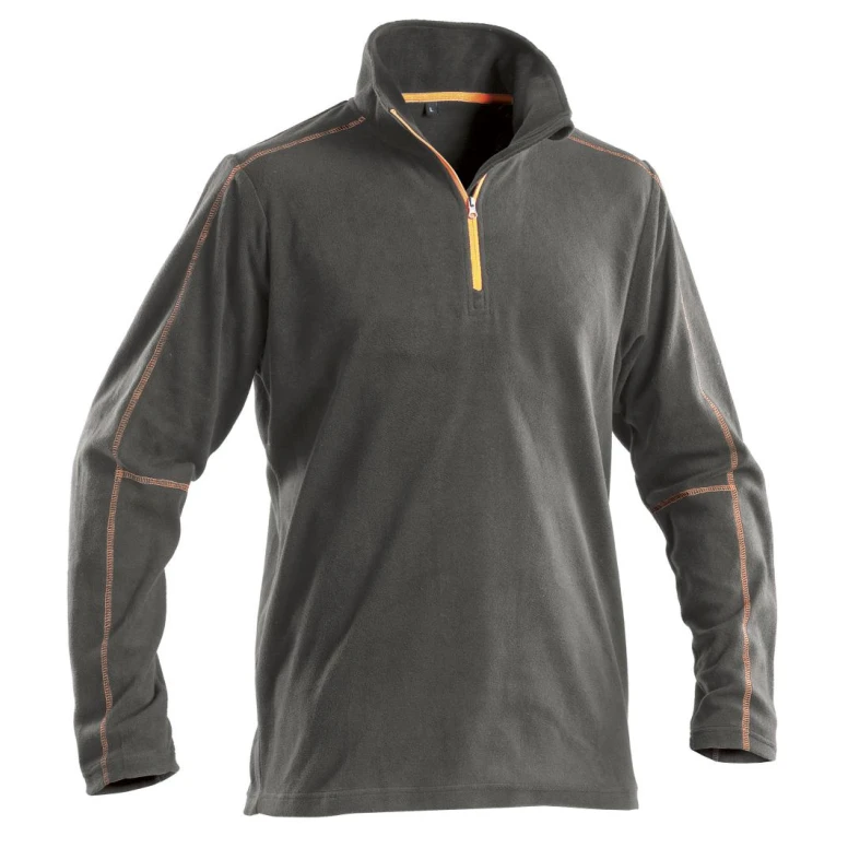 Arbeitspullover aus Mikrofleece mit Halb-Reißverschluss P&P Loyal GGX27 300