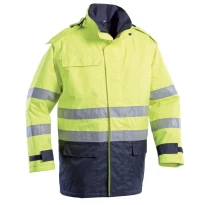 Arbeitsjacke hohe Sichtbarkeit, pentavalent, flammhemmend, antistatisch, säurebeständig P&P Loyal GGX61 308