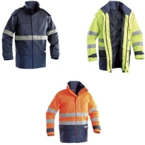Arbeitsjacke Hohe Sichtbarkeit Pentavalent, Flammhemmend, Antistatisch, Säurebeständig Dallas P&P Loyal GGX61 309