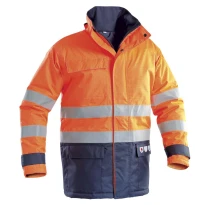 Arbeitsjacke Hohe Sichtbarkeit Pentavalent, Flammhemmend, Antistatisch, Säurebeständig Dallas P&P Loyal GGX61 309