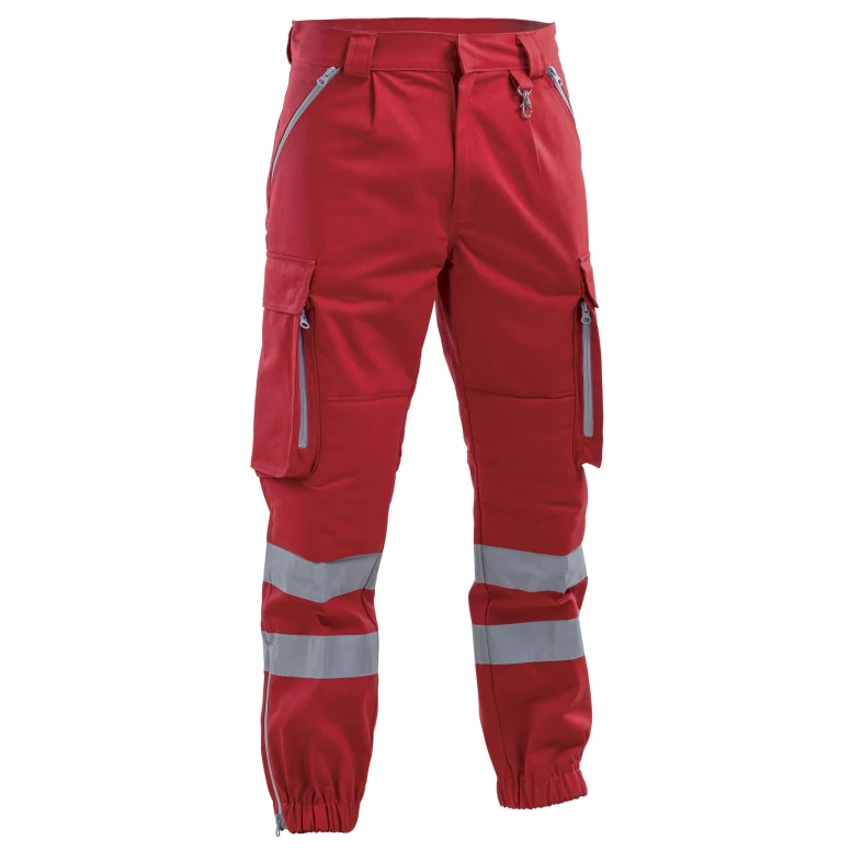 Arbeitshose mit hoher Sichtbarkeit und Multitaschen für Rettungsdienste P&P Loyal SOC02 204