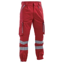 Arbeitshose mit hoher Sichtbarkeit und Multitaschen für Rettungsdienste P&P Loyal SOC02 204