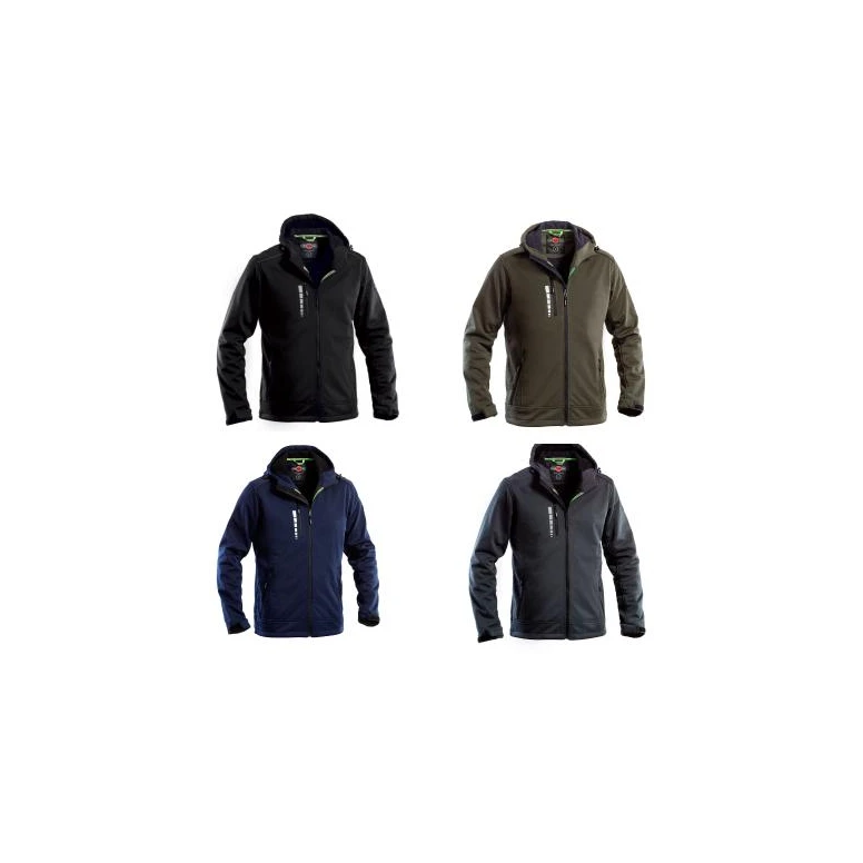 Arbeitsjacke Mehrtaschen Softshell Wasserdicht mit Kapuze P&P Loyal GGXD3 300