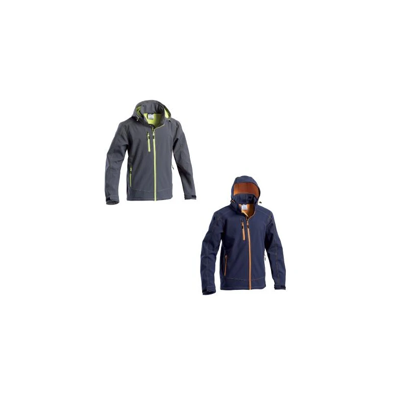 Arbeitsjacke Mehrtaschen Softshell Wasserdicht mit Kapuze Norton P&P Loyal GGXEV 417
